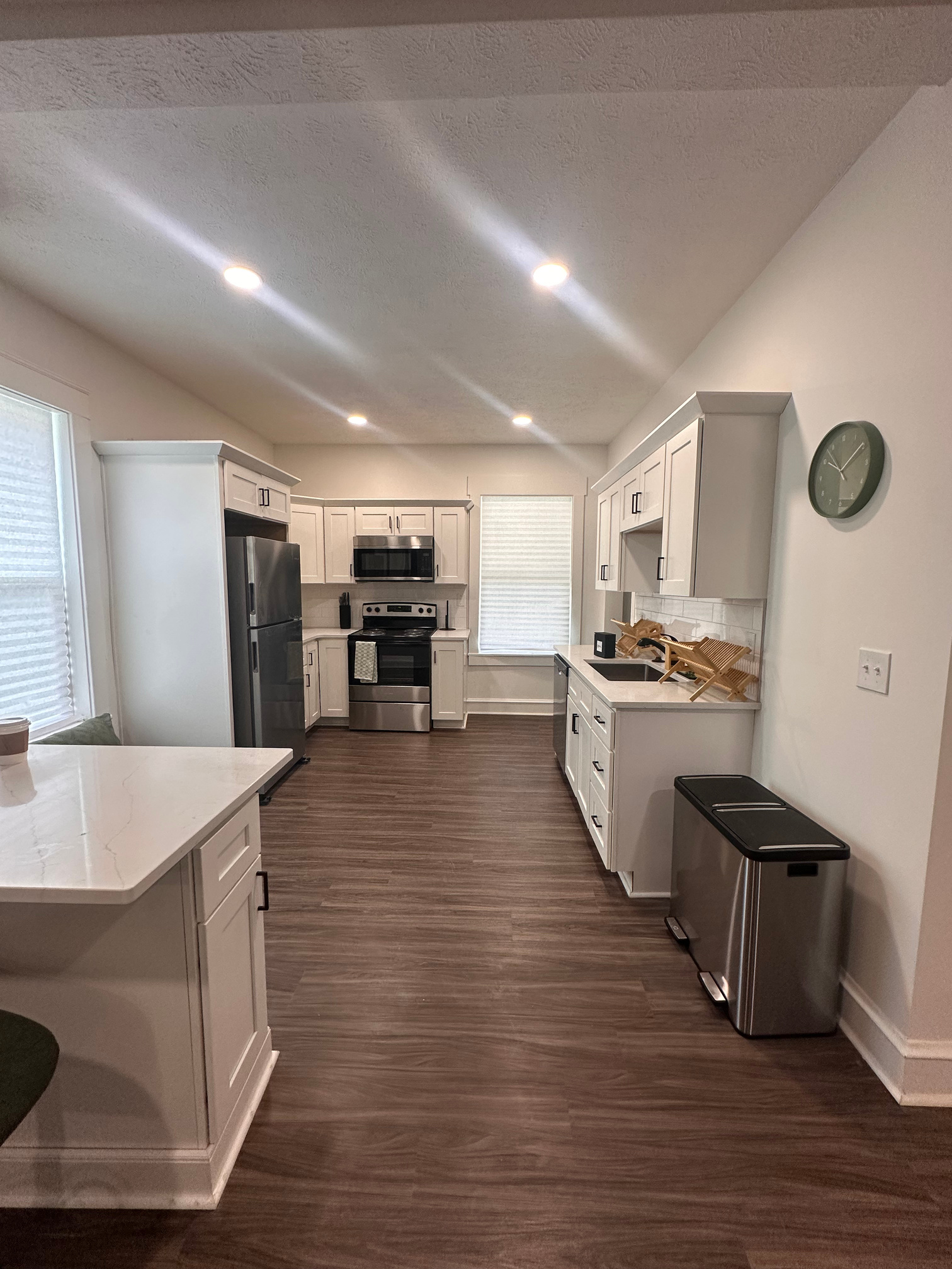 The shared kitchen at Opportunity Campus.